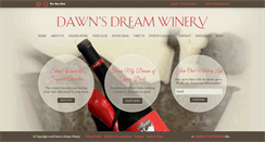 Desktop Screenshot of dawnsdreamwinery.com